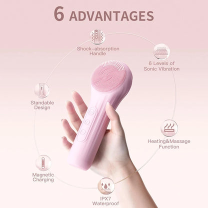 Electric Facial Cleansing Brush