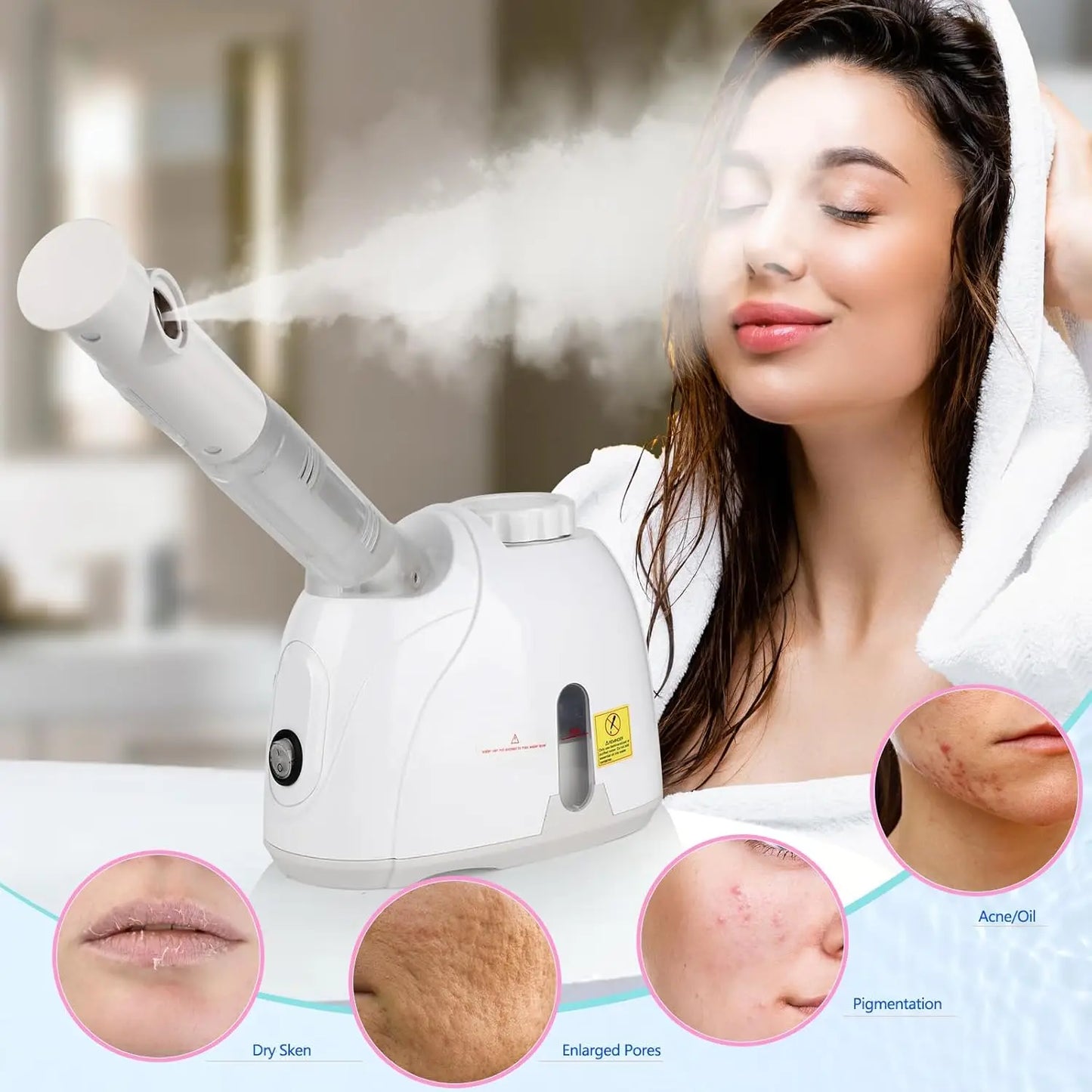 LYSMOSKI Facial Steamer K33S – Your Ultimate Skin Care Companion